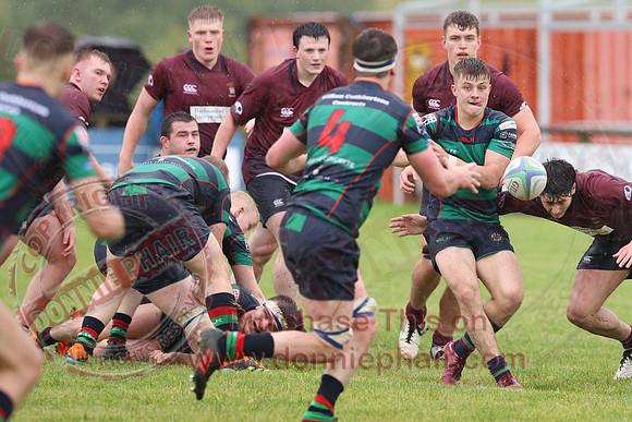 Enniskillen 1st XV (6) V Clogher Valley 1st XV (28) in Ulster Rugby Championship Division One-13