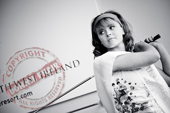Fermanagh Rose of Tralee Longest Drive Golf Challenge in the Lough Erne Golf Resort.