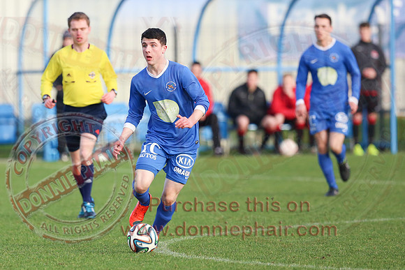 Ballinamallard Reserves (1) V Crusaders (1) in IFA Reserve League.