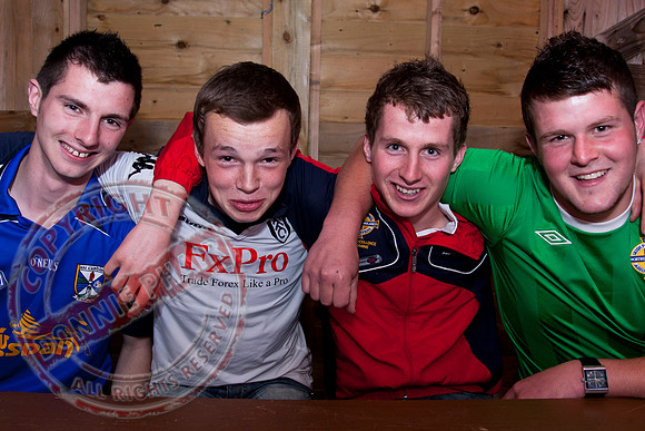 Magheraveely Football Club Get Together in Oasis Bar in Magheraveely.