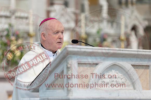 Bishop Larry Duffy commissions 45 members of Parish Bereavement Team in The Holy Cross Church, Lisnaskea-8
