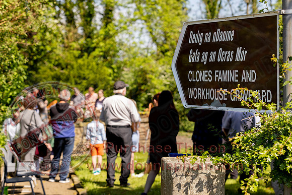 Annual Famine Commemoration in the Bully's Acre Graveyard, Scotshouse road, Clones -14