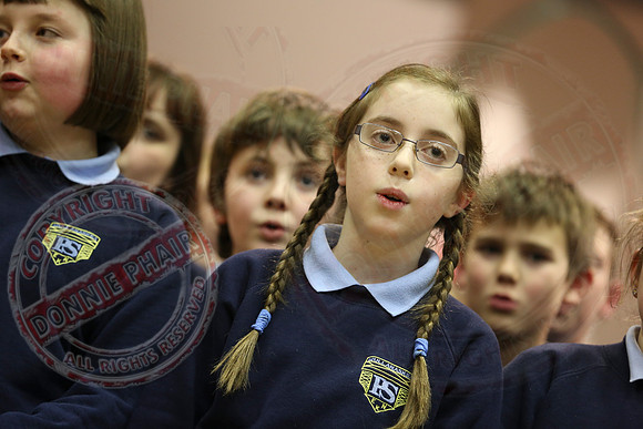 Community Carol Service in St. Mary's Hall, Tempo.