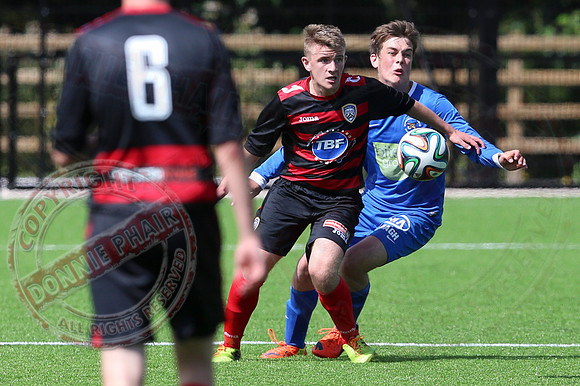 Ballinamallard United Reserve (3) V Coleraine Reserve (2) in IFA Reserve League.