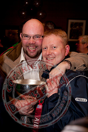 Lisnaskea Emmetts Senior GAA Football Team return home as Intermediate All-Ireland Club Champions.