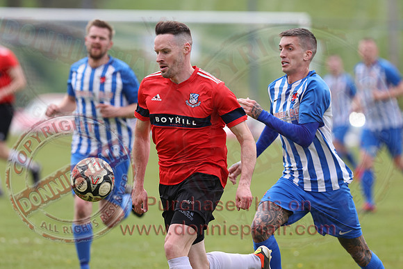 Lisbellaw United (2) V Killen Rangers (2) in Mercer Football League-4