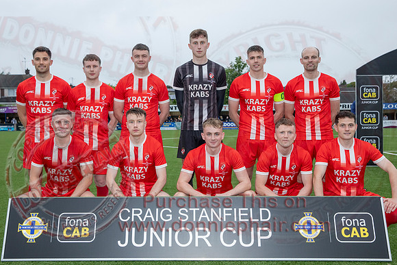 Enniskillen Rangers (2) V  Cleary Celtic (0) in Junior Cup Final-11