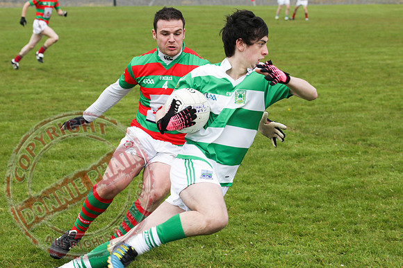 Lisnaskea Emmetts V Teemore Senior GAA League Football.