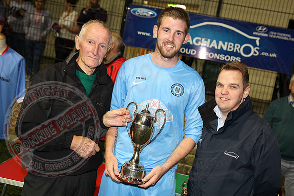 Enniskillen Town (2) V Ballinamallard United Reserve (0) in 75th Coffey Cup Final.