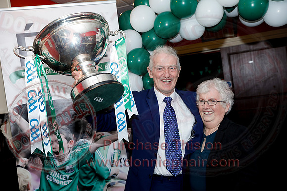 Fermanagh Hurlers receive Lory Meagher Cup Winners Medals in Mahons Hotel-54