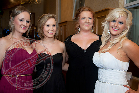 Collegiate Formal held in Corick House Hotel, County Tyrone.