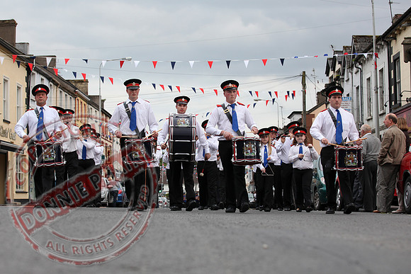 Loyalist Parade in Lisnaskea.