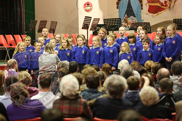 Community Carol Service in St. Mary's Hall, Tempo.