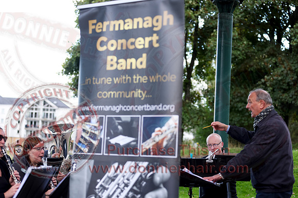 Fermanagh Culture Night - Fermanagh Concert Band at the Round O, Enniskillen-6