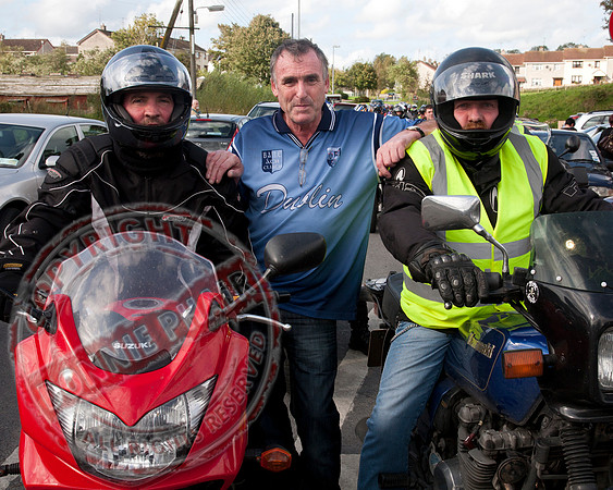 Memorial Bike run in Donagh in Memory of Gary Lynch.