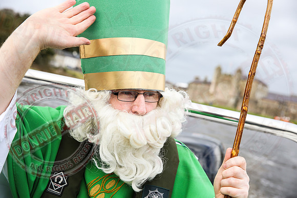 St. Patrick's Day celebrations in Enniskillen, County Fermanagh.