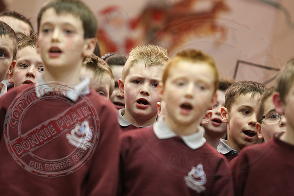 Community Carol Service in St. Mary's Hall, Tempo.