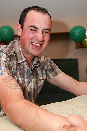 Charity Waxing in aid of Macmillan Cancer Support in The Corner House.