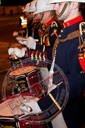 Loyalist Parade in Enniskillen, County Fermanagh.