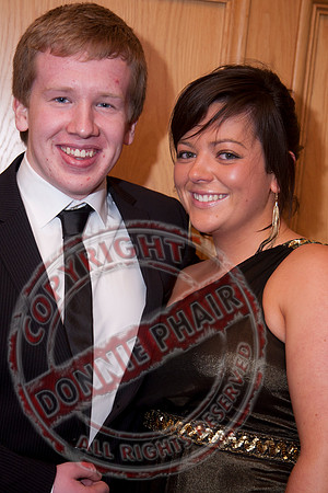 Collegiate Formal held in Corick House Hotel, County Tyrone.