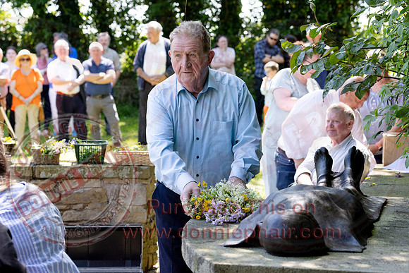 Annual Famine Commemoration in the Bully's Acre Graveyard, Scotshouse road, Clones -44