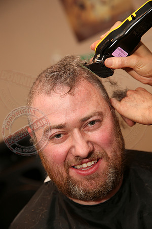 Charity Waxing in aid of Macmillan Cancer Support in The Corner House.