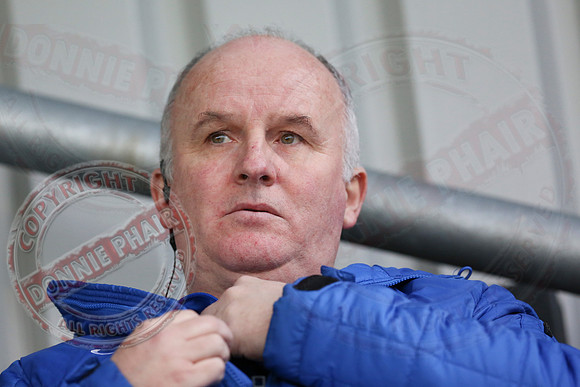 Ballinamallard United (0) V Glenavon (3) in The Irish Cup.
