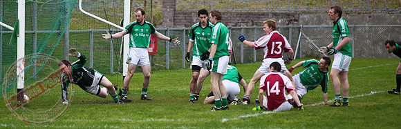 Tempo V Roslea in GAA League Football Match