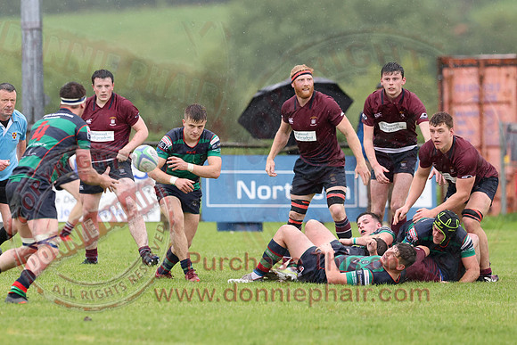 Enniskillen 1st XV (6) V Clogher Valley 1st XV (28) in Ulster Rugby Championship Division One-11