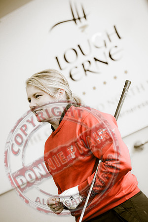 Fermanagh Rose of Tralee Longest Drive Golf Challenge in the Lough Erne Golf Resort.