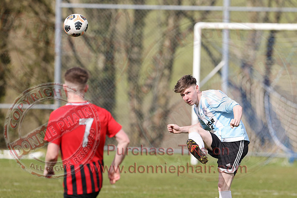 Lisbellaw (3) V Irvinestown (1) in Mercer Football League-10