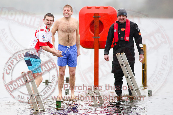 Galloon Island Charity Swim on New Years Day.