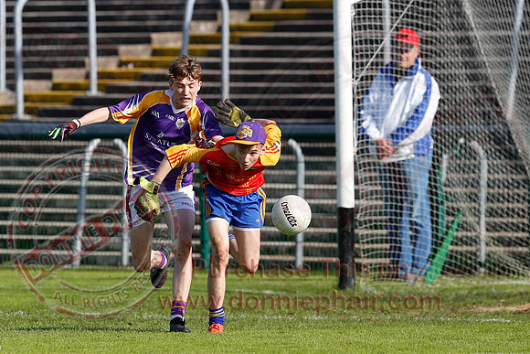 Derrygonnelly (1-11) v Enniskillen Gaels (2-6) in U16 GAA Championship Final