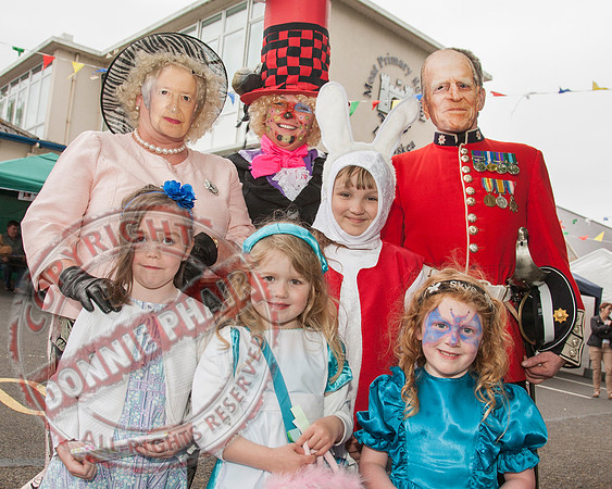 Queen's Jubilee Celebrations in the Moat School, Lisnaskea.