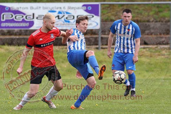 Lisbellaw United (2) V Killen Rangers (2) in Mercer Football League-8