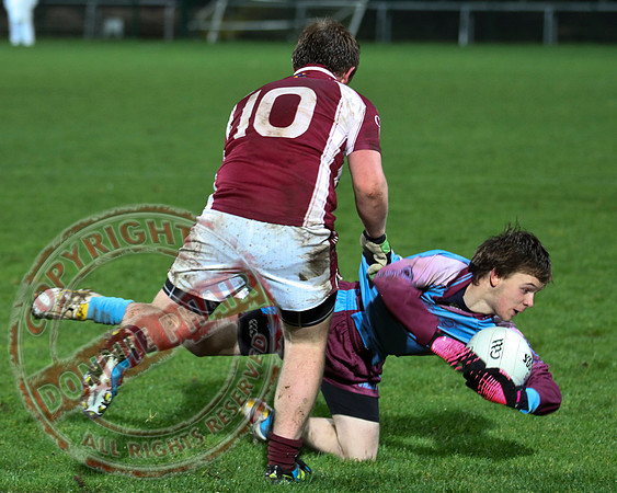 St. Michaels College Enniskillen V Omagh CBS in McCormick Cup game held in Brewster Park.