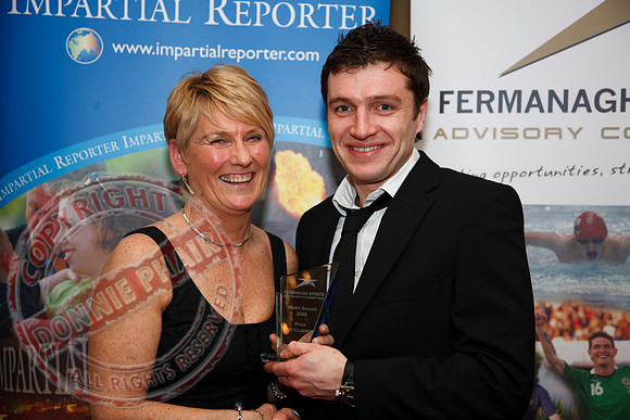 Sports Advisory Awards 2010 in Killyhevlin Hotel.