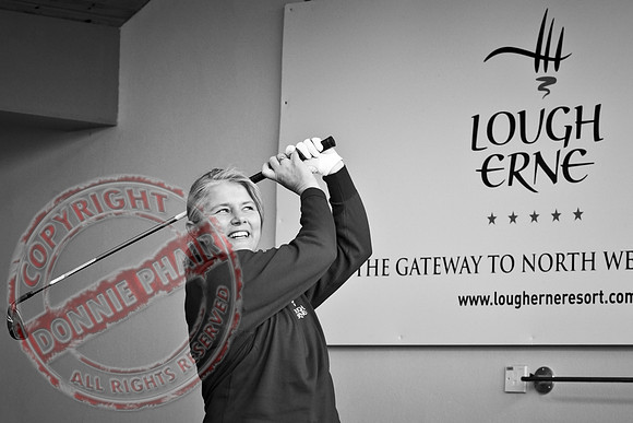 Fermanagh Rose of Tralee Longest Drive Golf Challenge in the Lough Erne Golf Resort.