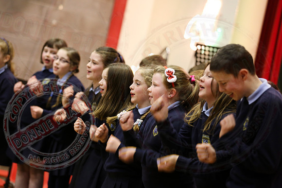 Community Carol Service in St. Mary's Hall, Tempo.