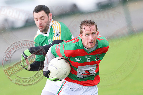Derrylin (0-9) V Lisnaskea (1-12) in Senior GAA Foobtall League, Division 2A.