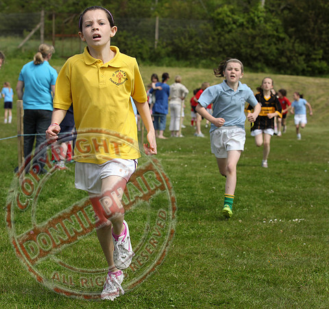 Schools Cross Country Running at the Bawnacre, Irvinestown.