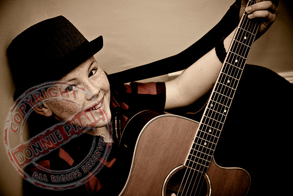Mark Boyland Supporting the High Kings in Concert.