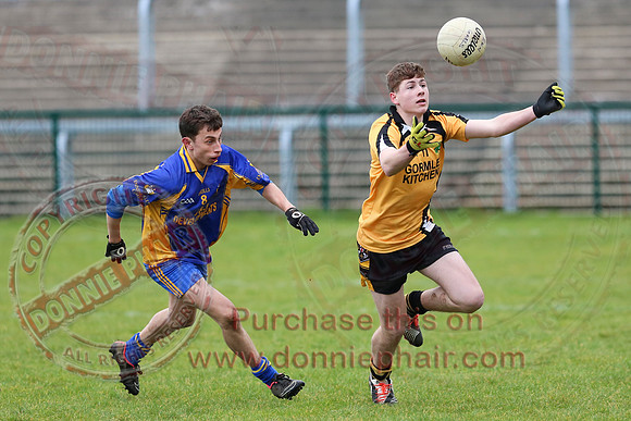 Enniskillen Gaels (4-11) V Erne Gaels (1-9) in Minor GAA Football League Section A