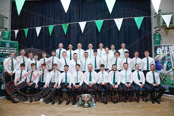 Fermanagh Hurlers receive Lory Meagher Cup Winners Medals in Mahons Hotel-47
