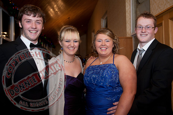 Collegiate Formal held in Corick House Hotel, County Tyrone.