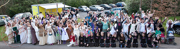 Brides In Wellies, Charity Walk at Castle Coole, Enniskillen.