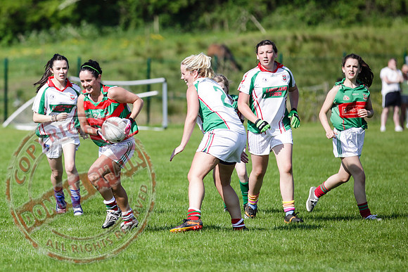 Opening of Lisnaskea GAA Emmetts Second Field - Ladies GAA Football.
