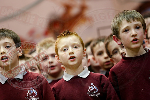 Community Carol Service in St. Mary's Hall, Tempo.