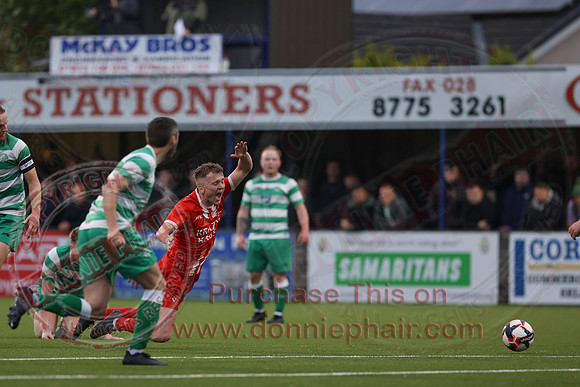 Enniskillen Rangers (2) V  Cleary Celtic (0) in Junior Cup Final-45
