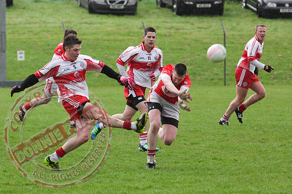 St. Pat's Donagh V Belnaleck in Senior GAA League Football.